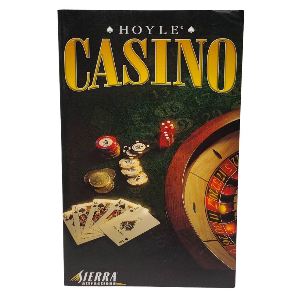 Hoyle Casino PC Game Instruction Booklet Manual 1998 Sierra No Game